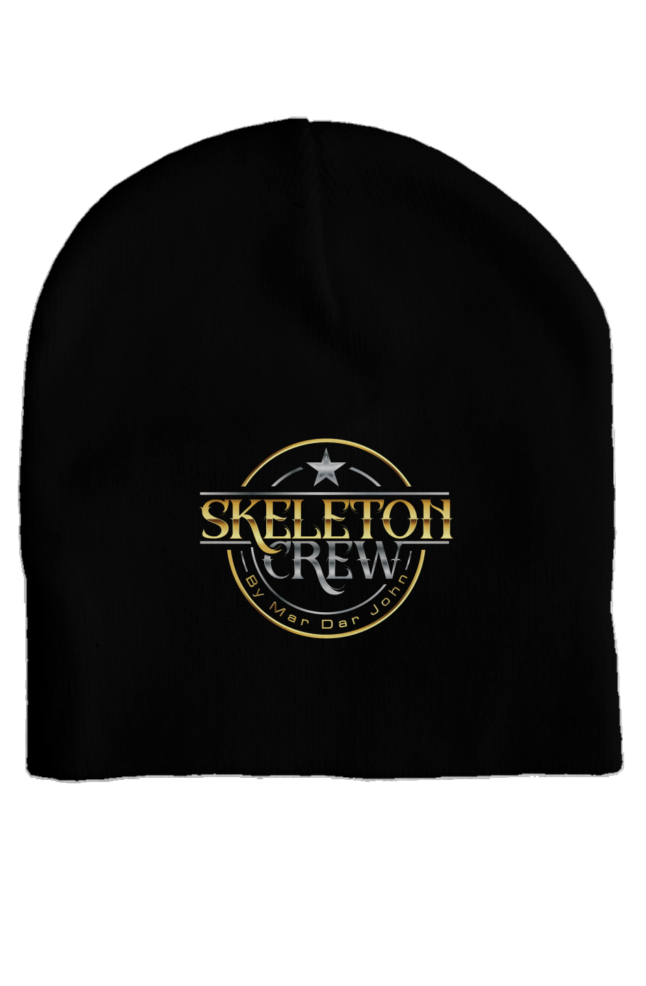 skull cap GOLD LOGO